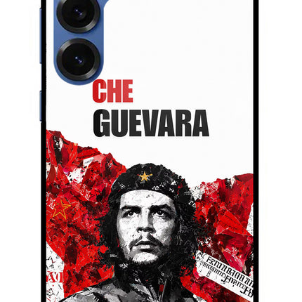 Che Guevara Revolution Samsung S25 Plus Glass Case