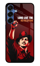 Bhagat Singh Revolution Samsung S25 Plus Glass Case