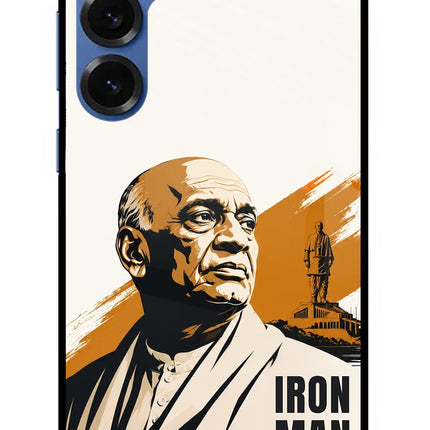 Sardar Patel Iron Will Samsung S25 Plus Glass Case