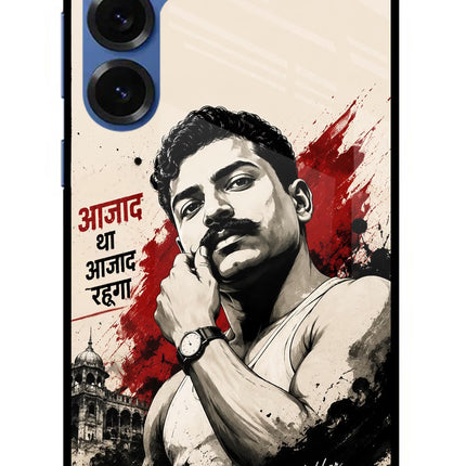 Chandrashekhar Azad Fearless Samsung S25 Plus Glass Case