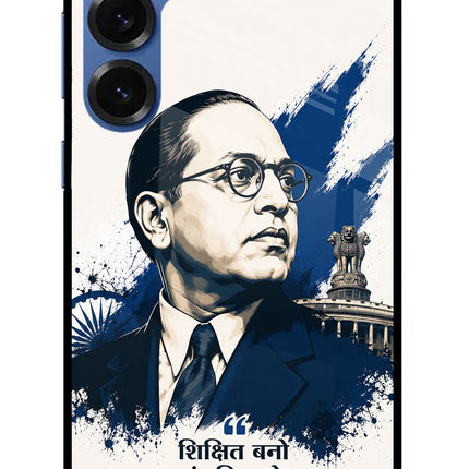 Dr. Ambedkar Visionary Samsung S25 Plus Glass Case