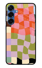 Wavy Grid Samsung S25 Plus Glass Case