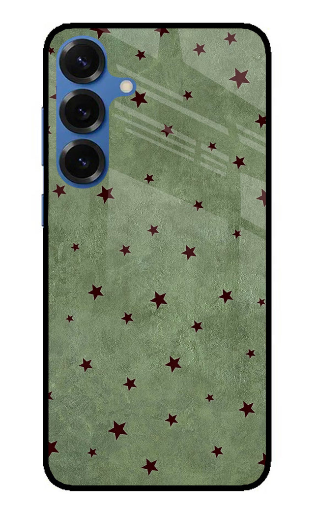 Green Stars Samsung S25 Plus Glass Case