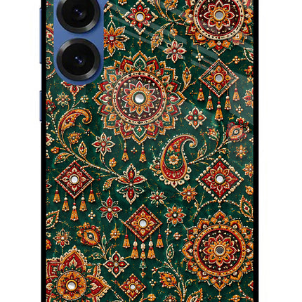 Green Pataka Samsung S25 Plus Glass Case