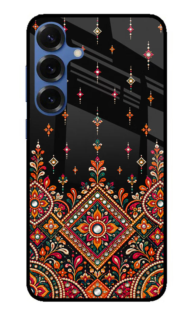Noir Mehfil Samsung S25 Plus Glass Case