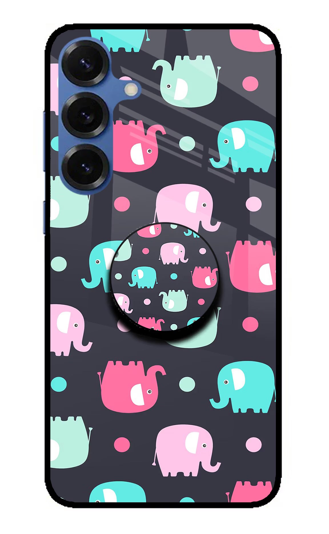 Baby Elephants Samsung S25 Plus Pop Case by Casekaro