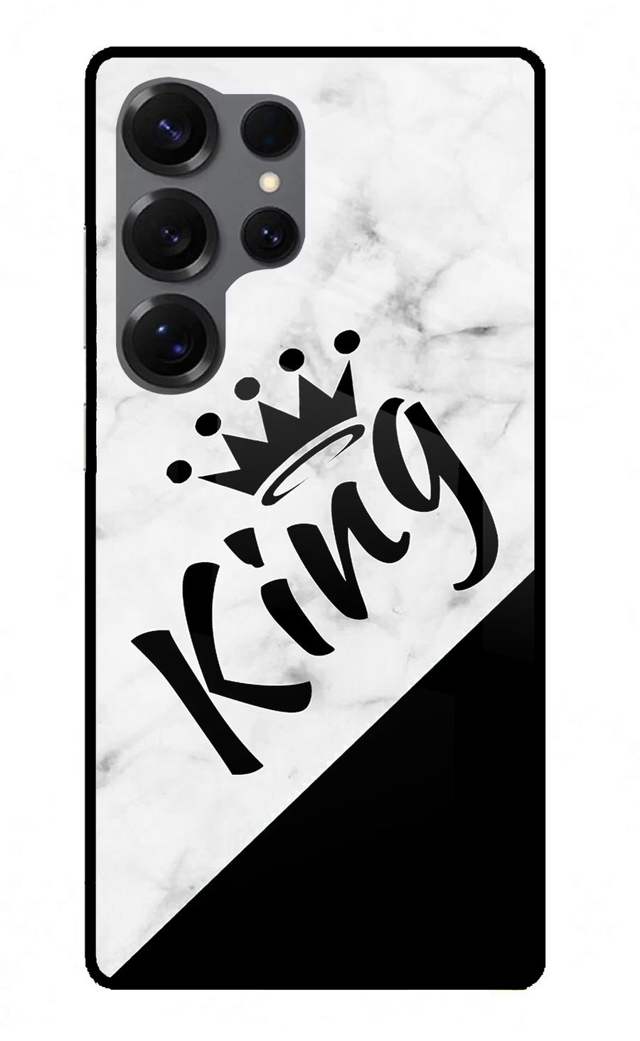 King Samsung S25 Ultra Back Cover, Metal case