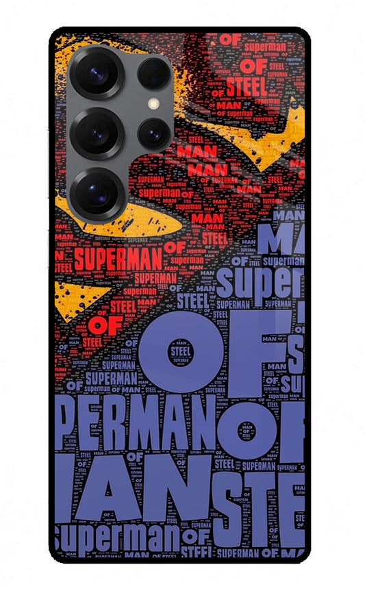 Superman Samsung S25 Ultra Glass Case
