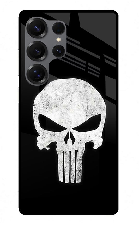 Punisher Skull Samsung S25 Ultra Glass Case