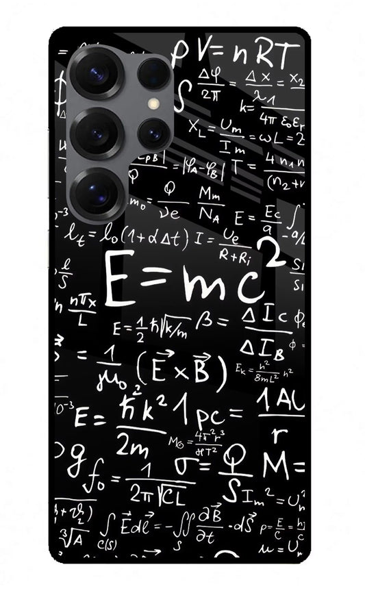 Physics Formula Samsung S25 Ultra Glass Case