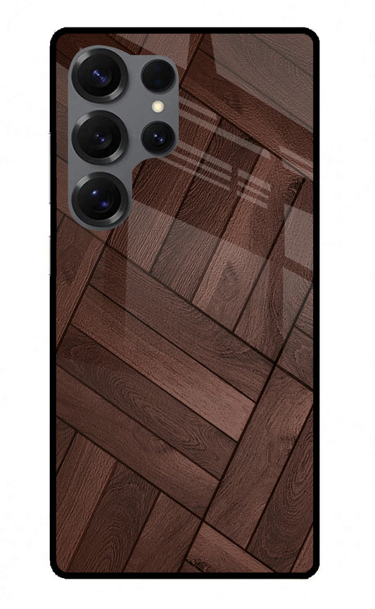 Wooden Texture Design Samsung S25 Ultra Glass Case