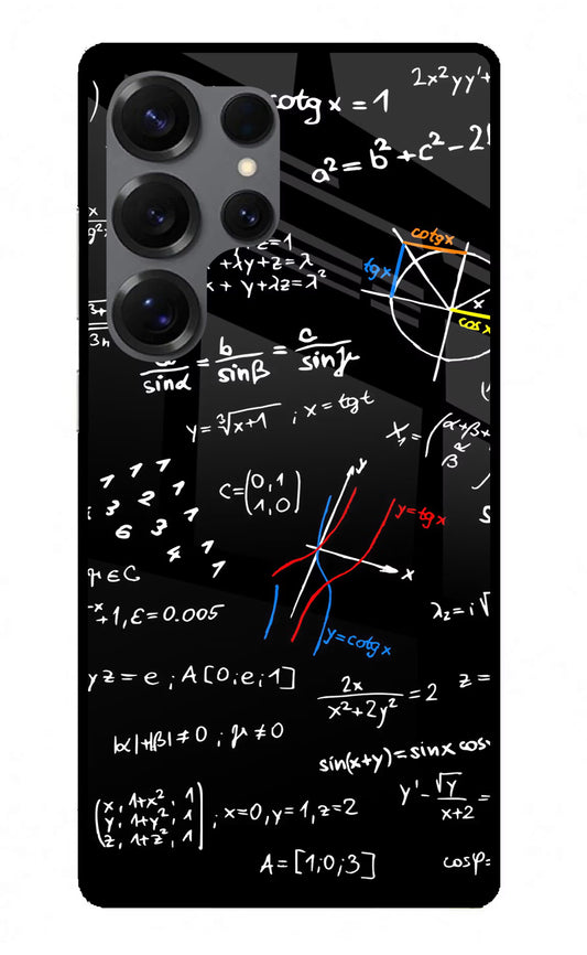 Mathematics Formula Samsung S25 Ultra Glass Case