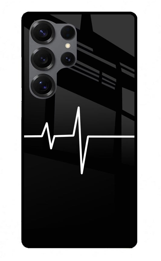 Heart Beats Samsung S25 Ultra Glass Case