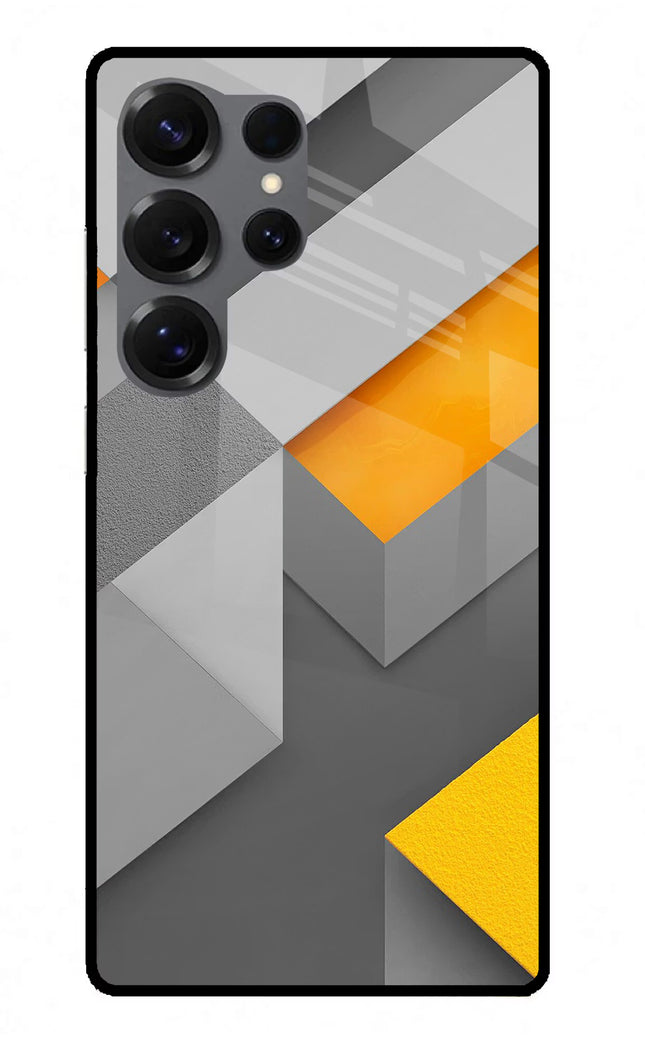 Abstract Samsung S25 Ultra Glass Case