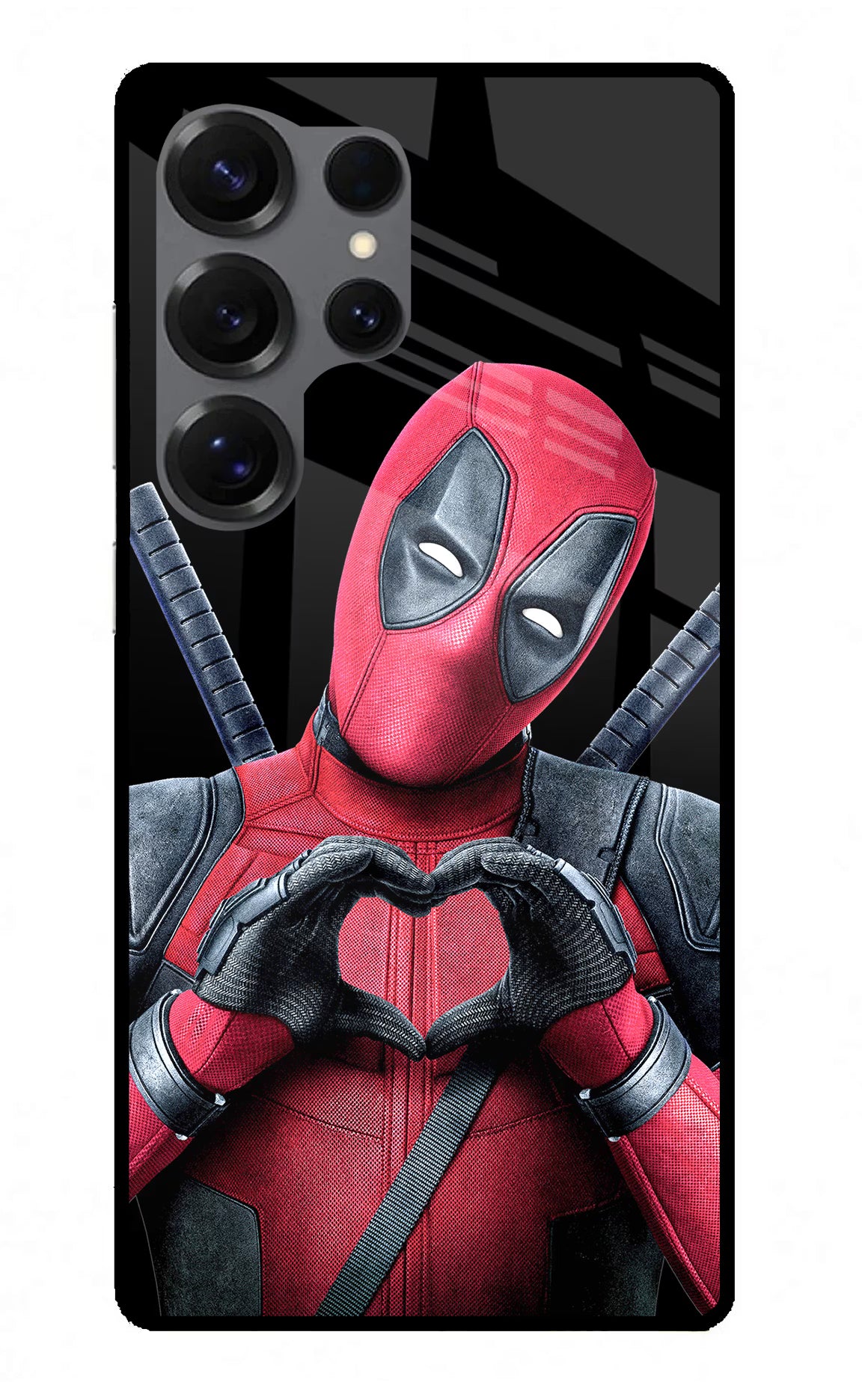 Deadpool Samsung S25 Ultra Glass Case
