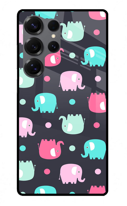 Elephants Samsung S25 Ultra Glass Case