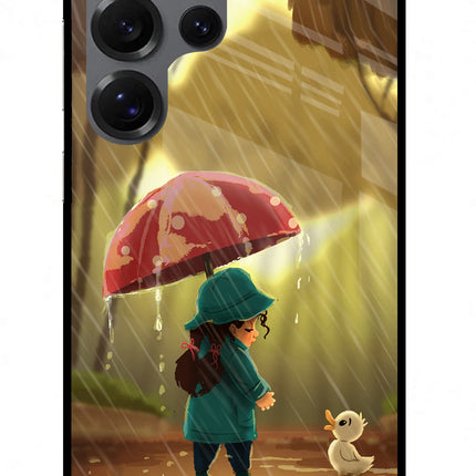 Rainy Day Samsung S25 Ultra Glass Case