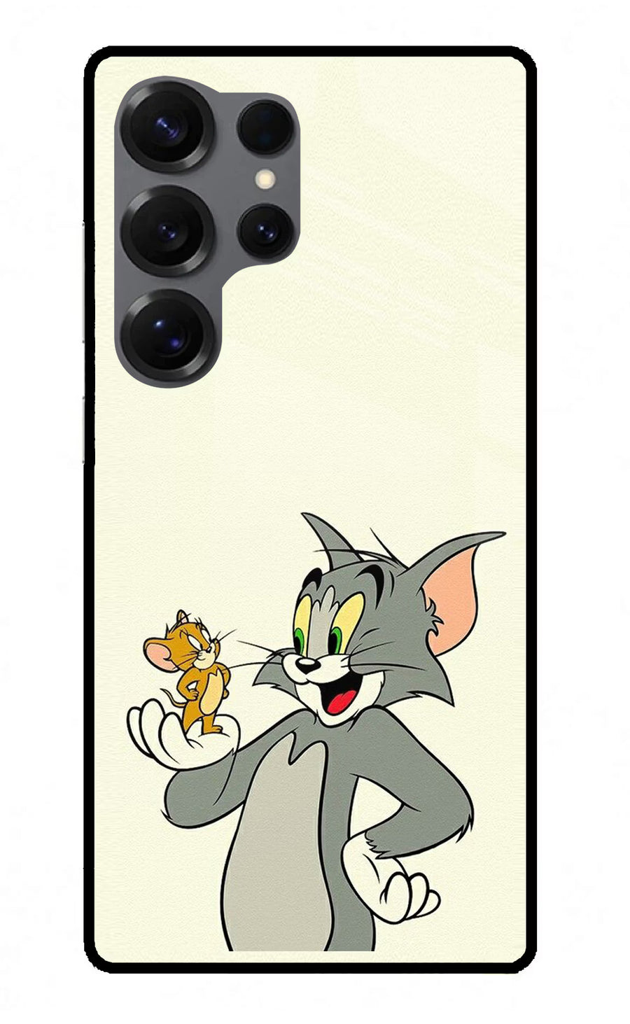 Tom & Jerry Samsung S25 Ultra Back Cover, Metal case