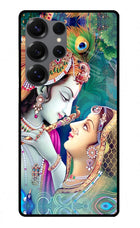 Lord Radha Krishna Samsung S25 Ultra Glass Case