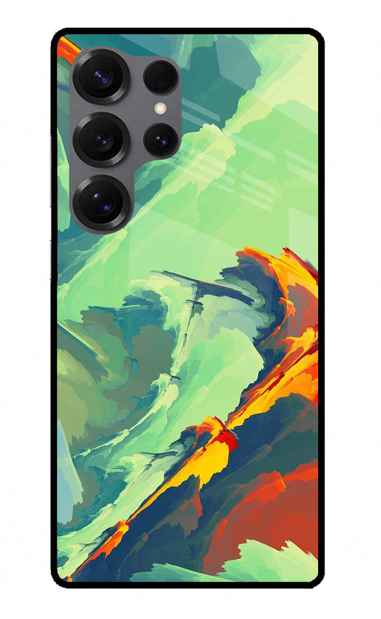 Paint Art Samsung S25 Ultra Glass Case