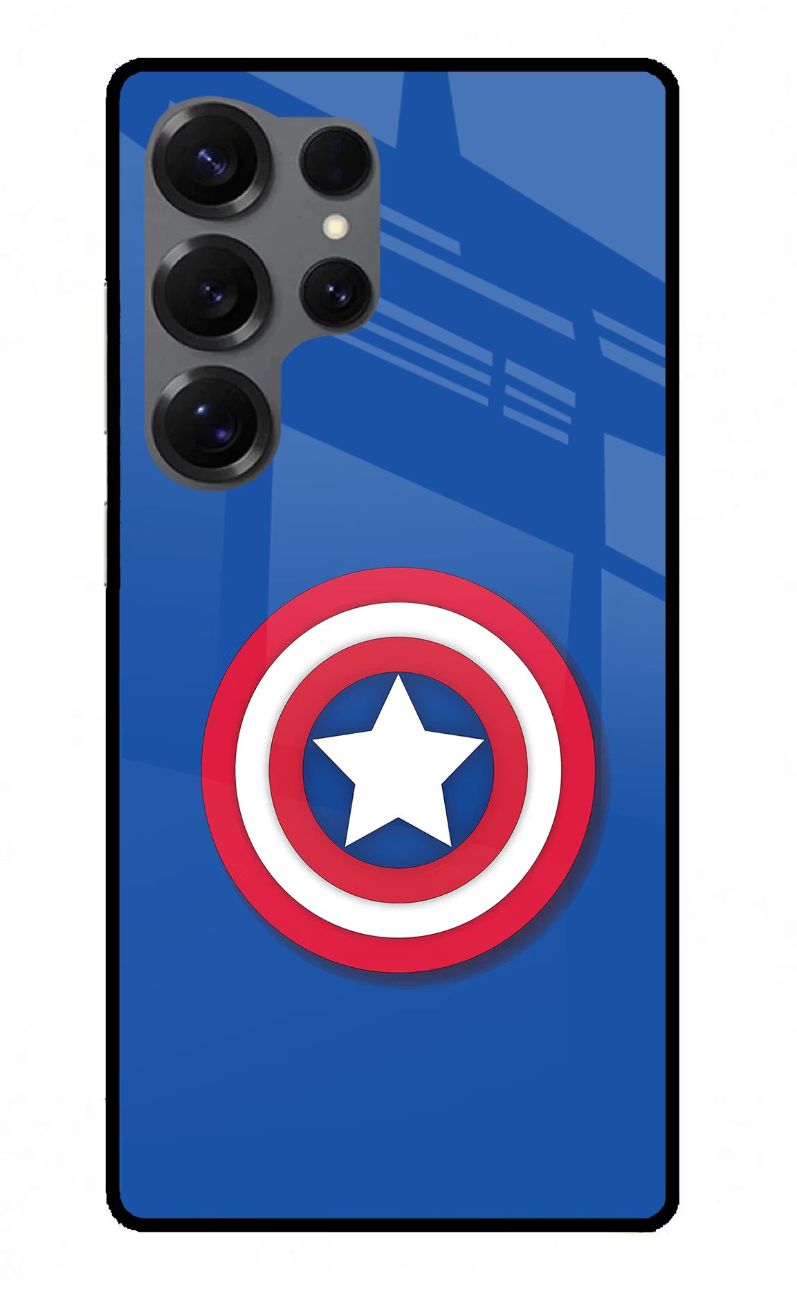 Shield Samsung S25 Ultra Glass Case Back Cover by Casekaro