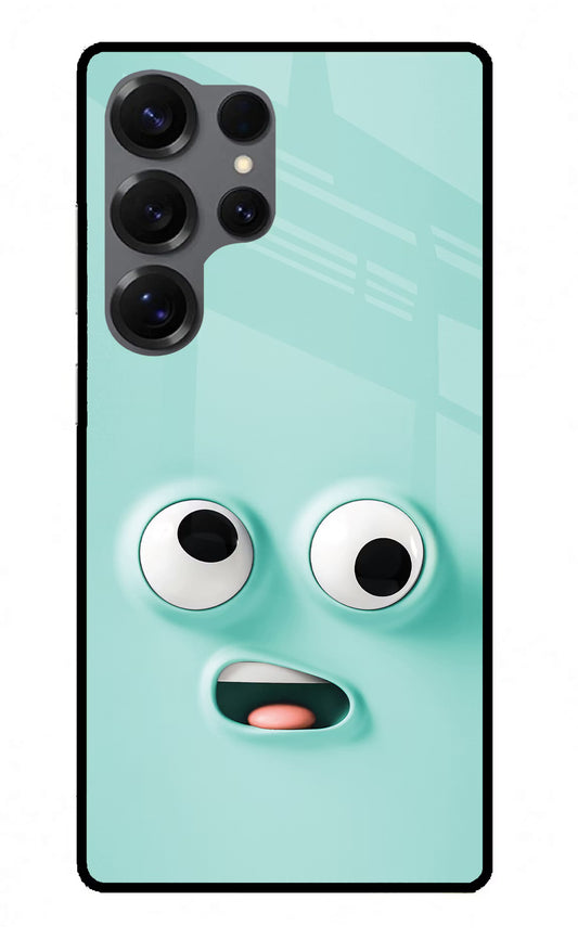 Funny Cartoon Samsung S25 Ultra Glass Case