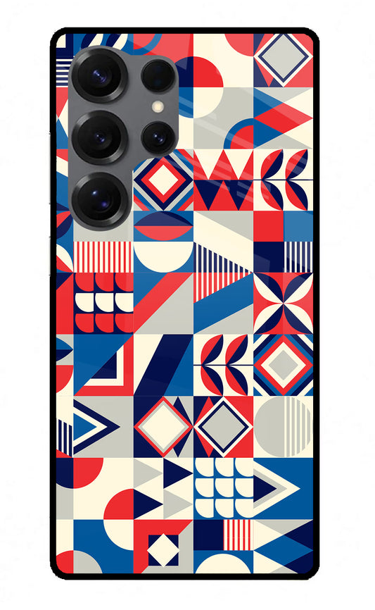 Colorful Pattern Samsung S25 Ultra Glass Case