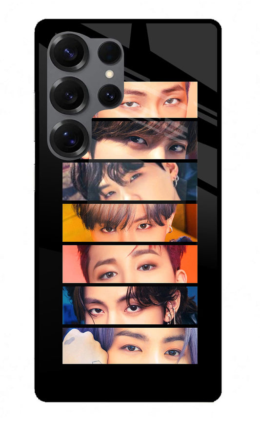 BTS Eyes Samsung S25 Ultra Glass Case