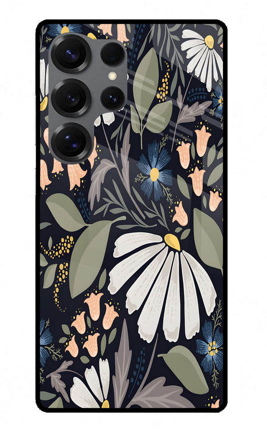 Flowers Art Samsung S25 Ultra Glass Case