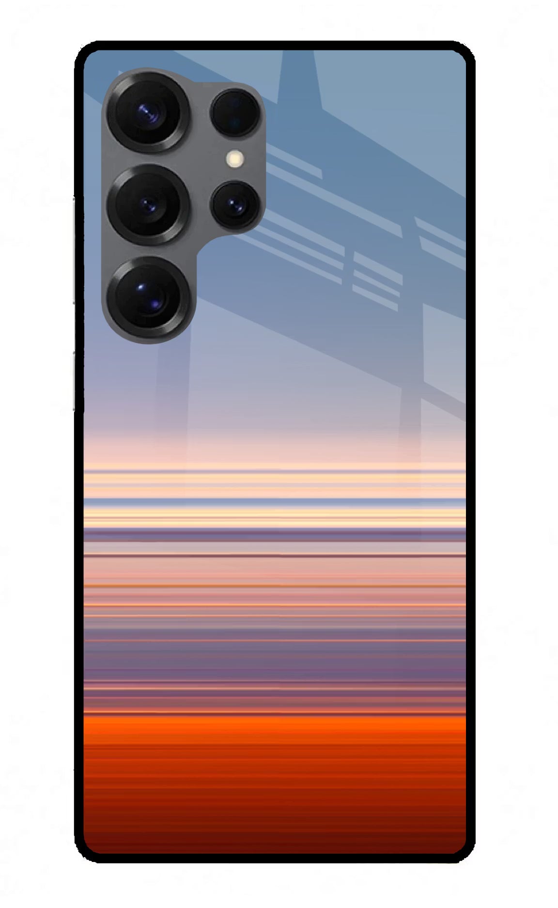 Morning Colors Samsung S25 Ultra Glass Case Back Cover by Casekaro