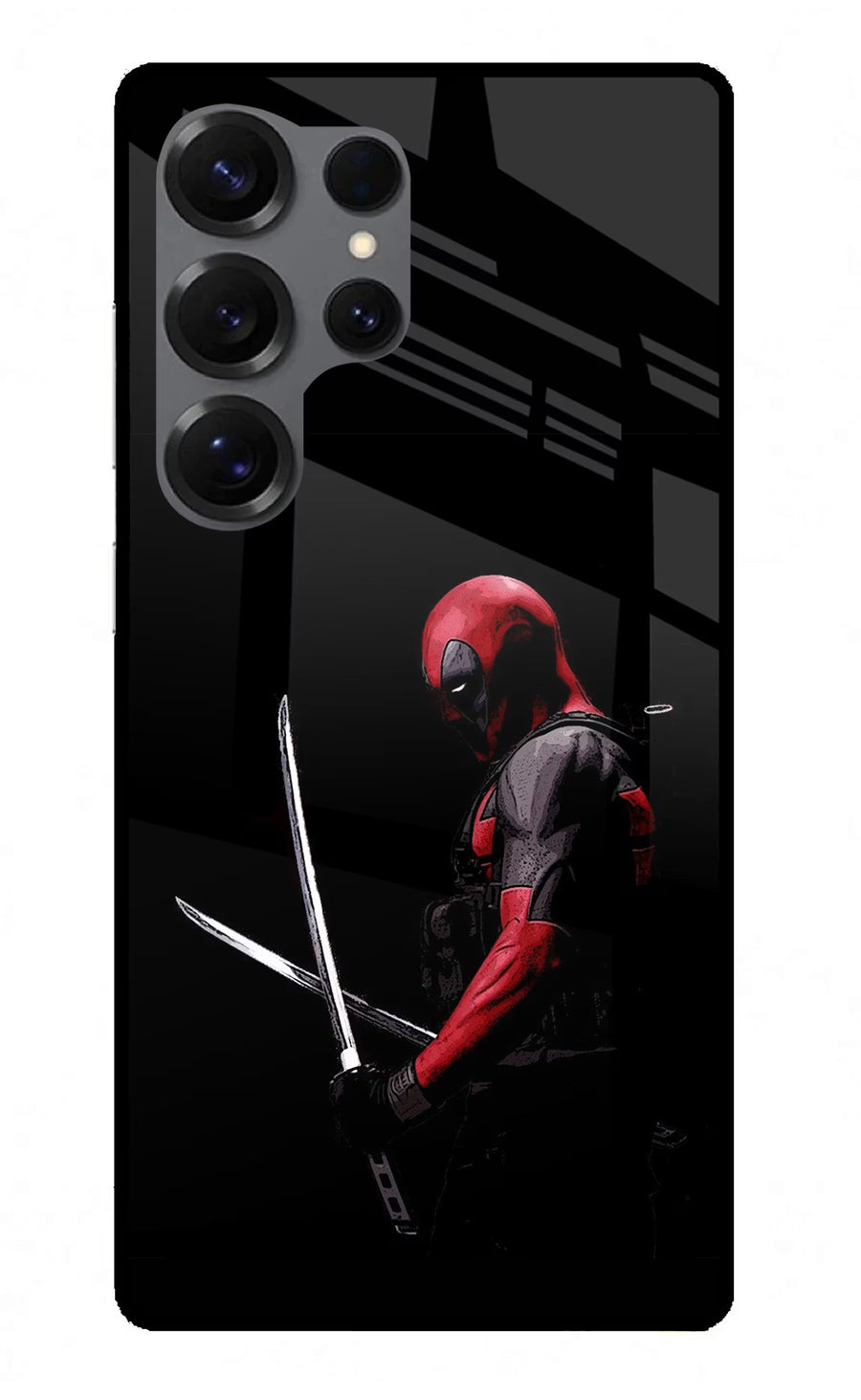 Deadpool Samsung S25 Ultra Back Cover, Metal case