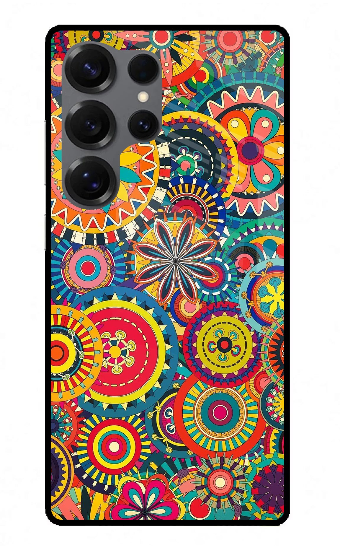 Gol Gol Art Samsung S25 Ultra Glass Case Back Cover by Casekaro