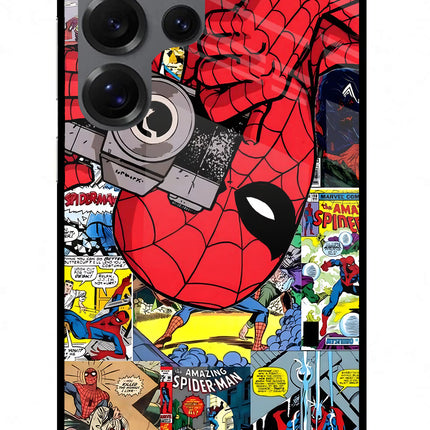 Spider Man Samsung S25 Ultra Glass Case