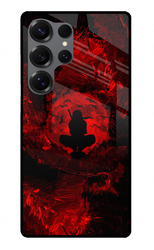 Itachi Uchiha Samsung S25 Ultra Glass Case