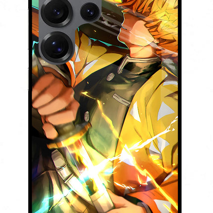 Demon Slayer Samsung S25 Ultra Glass Case