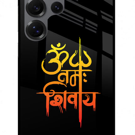 Om Namah Shivay Samsung S25 Ultra Glass Case