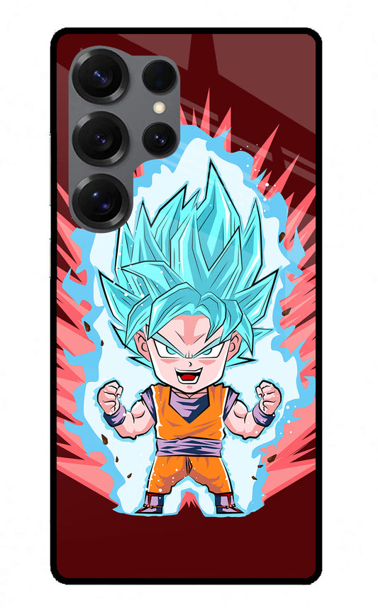 Goku Little Samsung S25 Ultra Glass Case