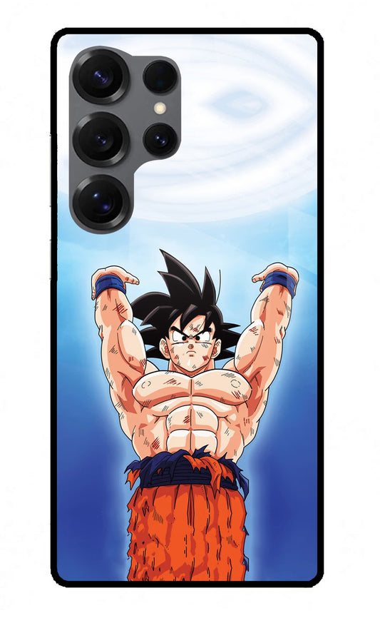 Goku Power Samsung S25 Ultra Glass Case
