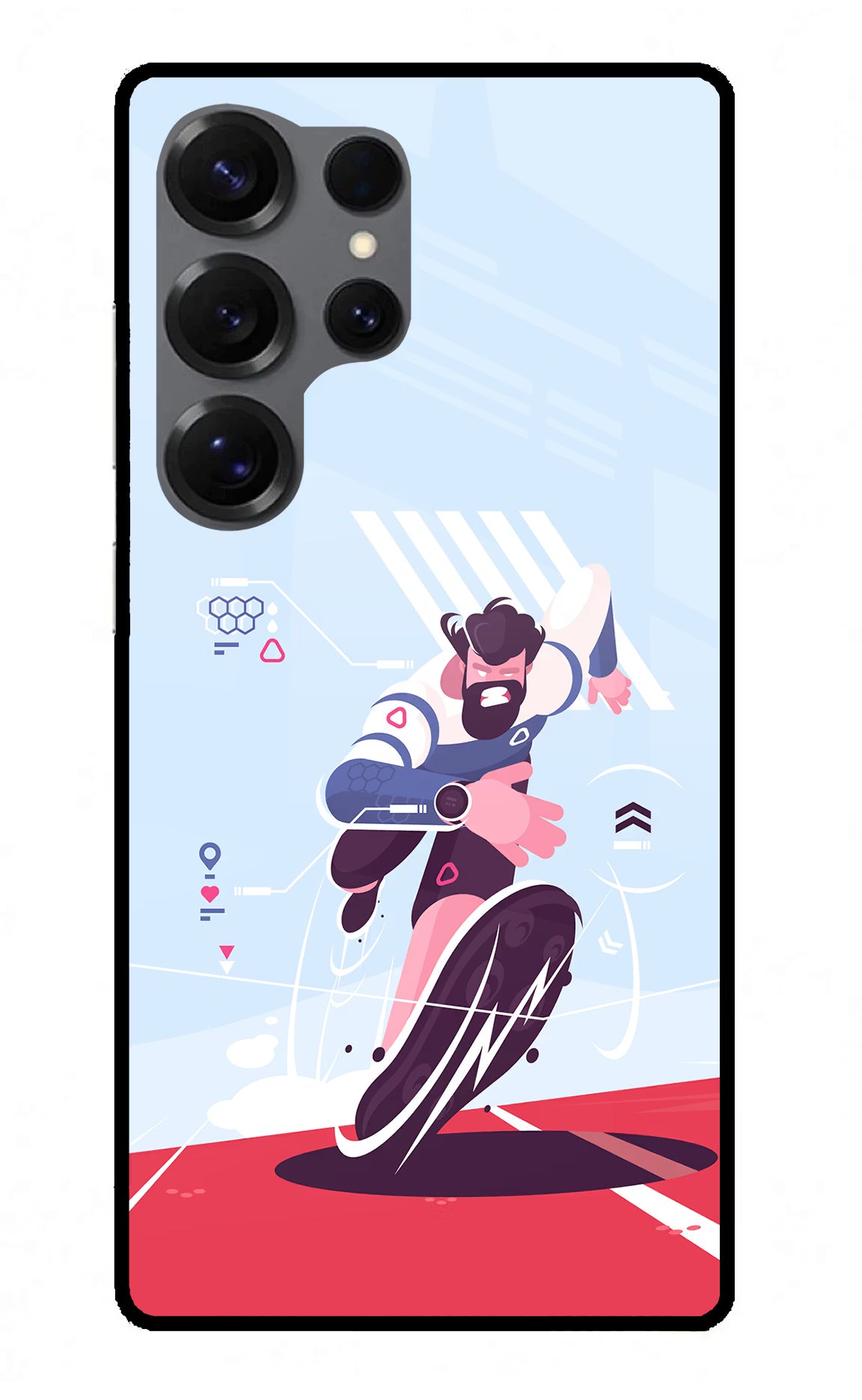 Run Pro Samsung S25 Ultra Glass Case