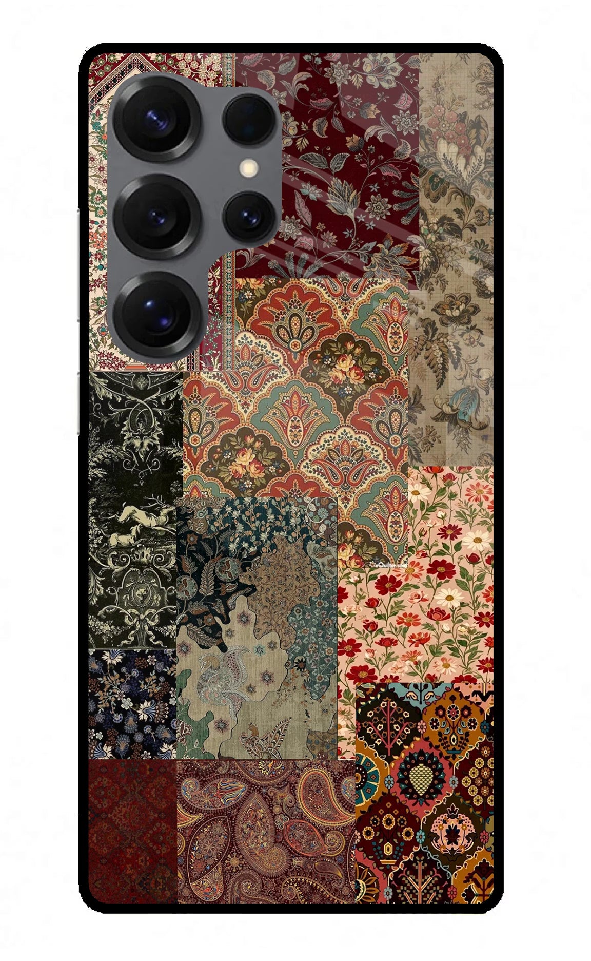 Desi Print Samsung S25 Ultra Glass Case