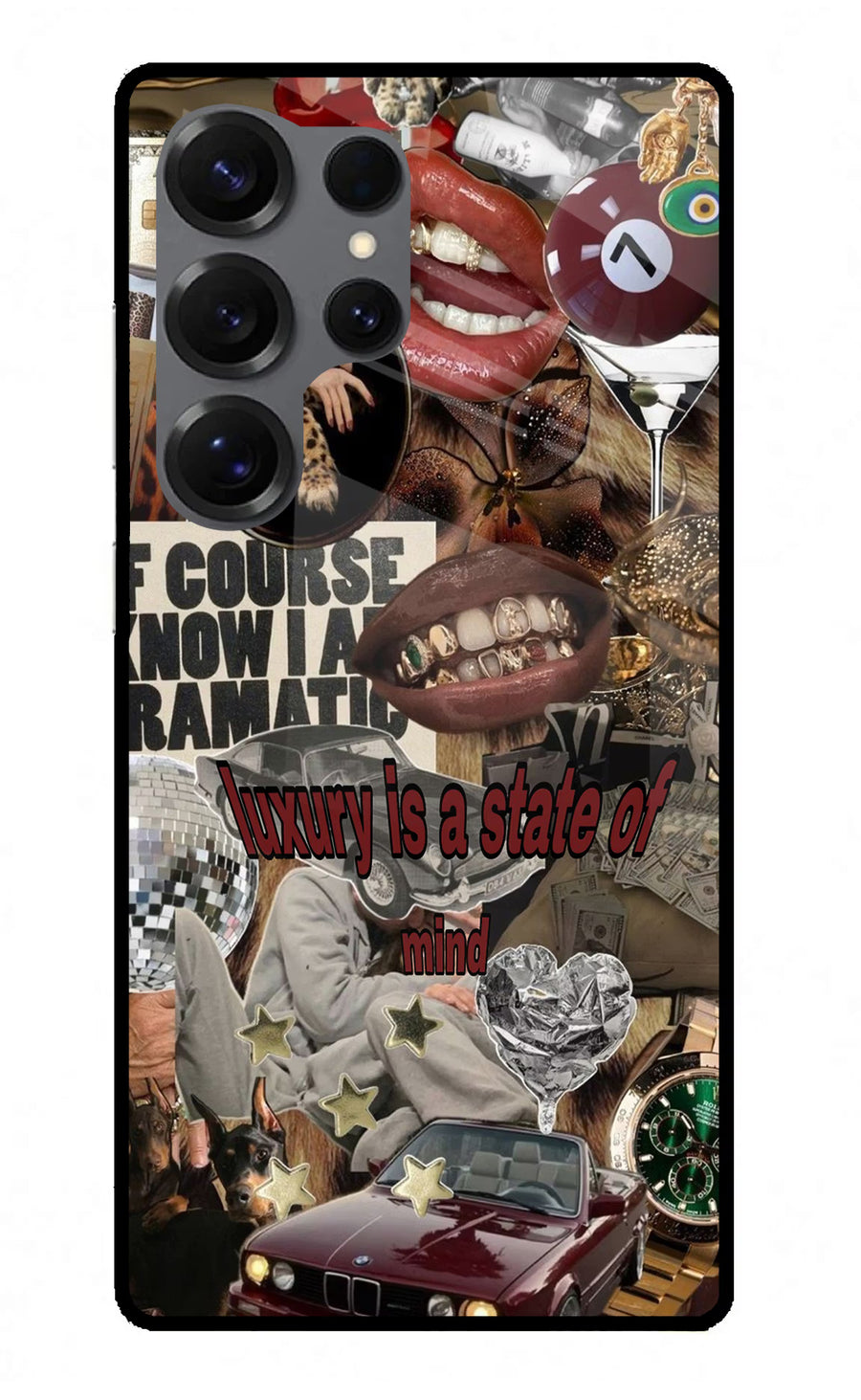 Luxury Samsung S25 Ultra Back Cover, Metal case