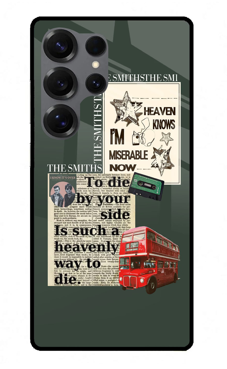 The Smiths Samsung S25 Ultra Back Cover, Metal case
