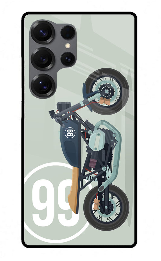 Classic Cafe Racer 99 Samsung S25 Ultra Glass Case