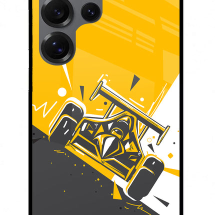 Track King Samsung S25 Ultra Glass Case