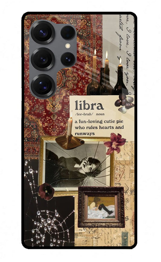 Libra Zodiac Samsung S25 Ultra Glass Case
