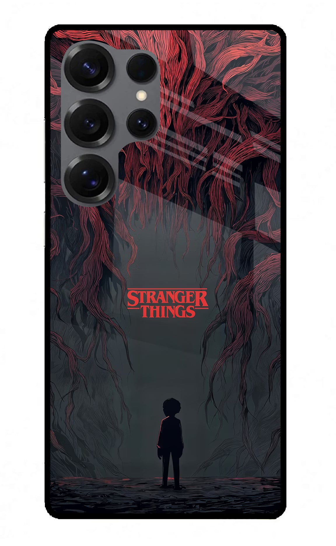 Ordinary Things Dark Side Samsung S25 Ultra Glass Case Back Cover by Casekaro