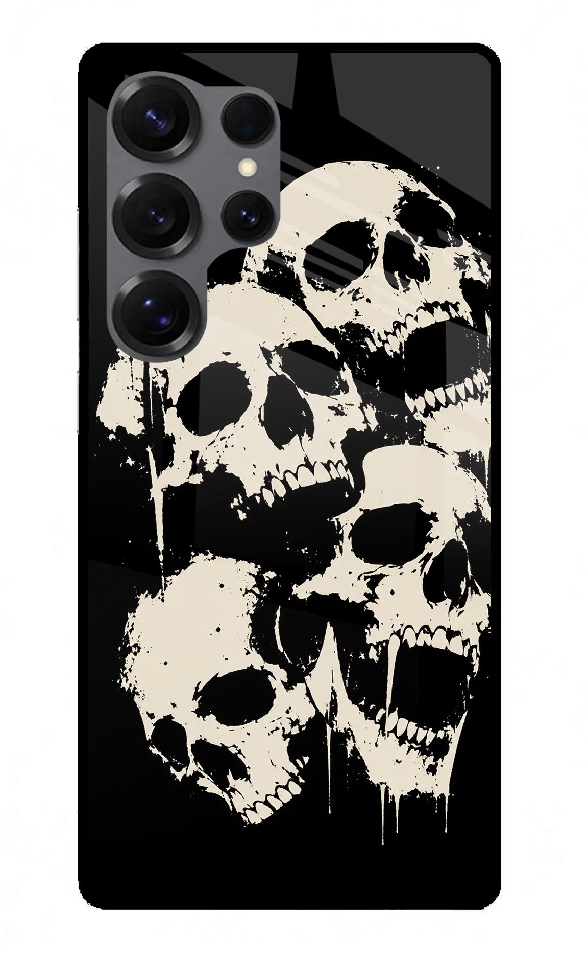 Dead Stack Samsung S25 Ultra Glass Case Back Cover by Casekaro