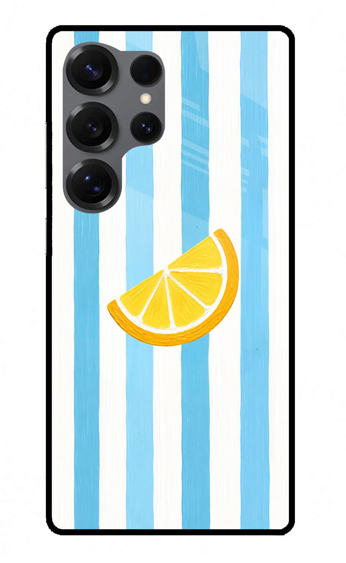 Summer Lemon Samsung S25 Ultra Glass Case