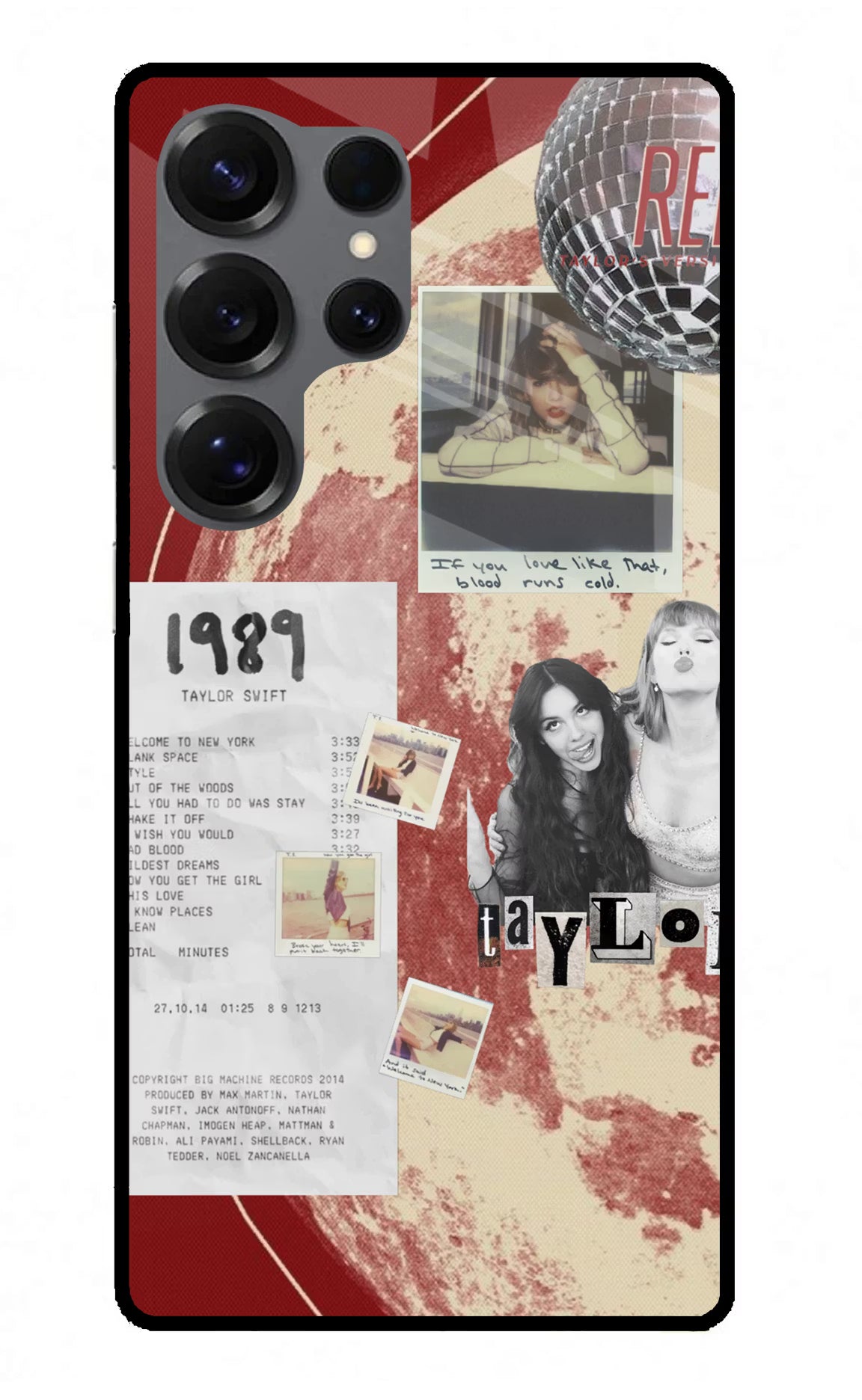 Taylor Swift Samsung S25 Ultra Glass Case