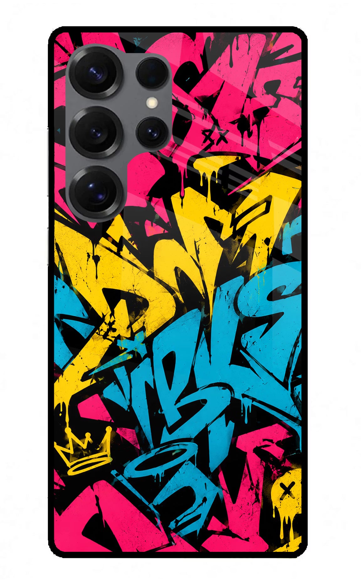 Graffiti Vibe Samsung S25 Ultra Glass Case